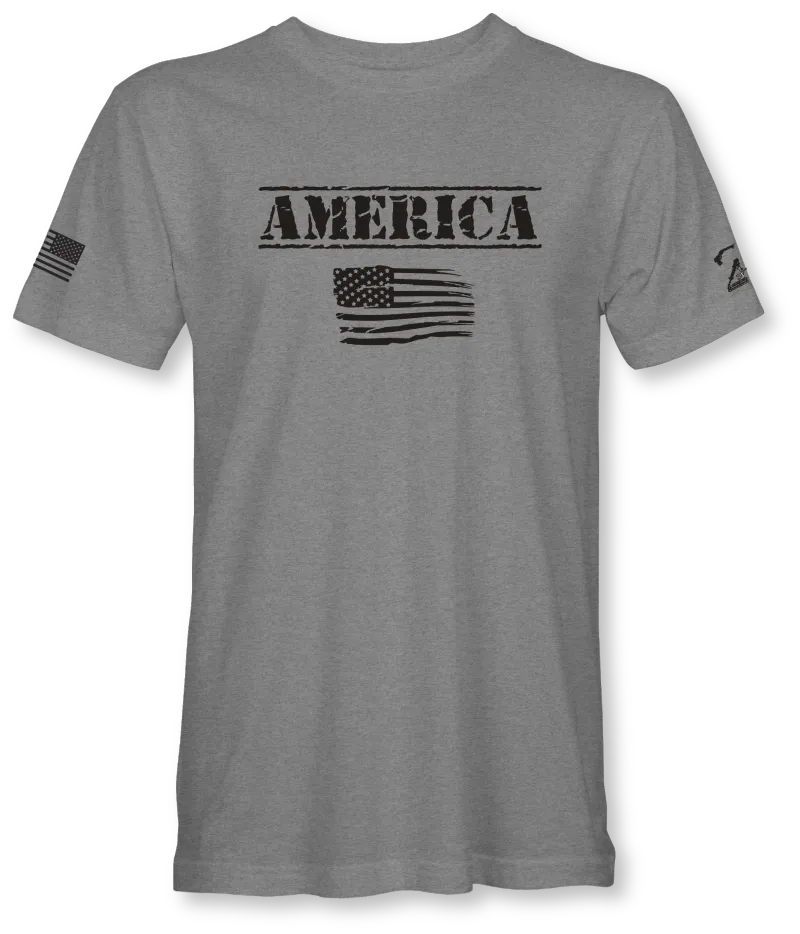 America Unisex Blend Shirt 4.4oz