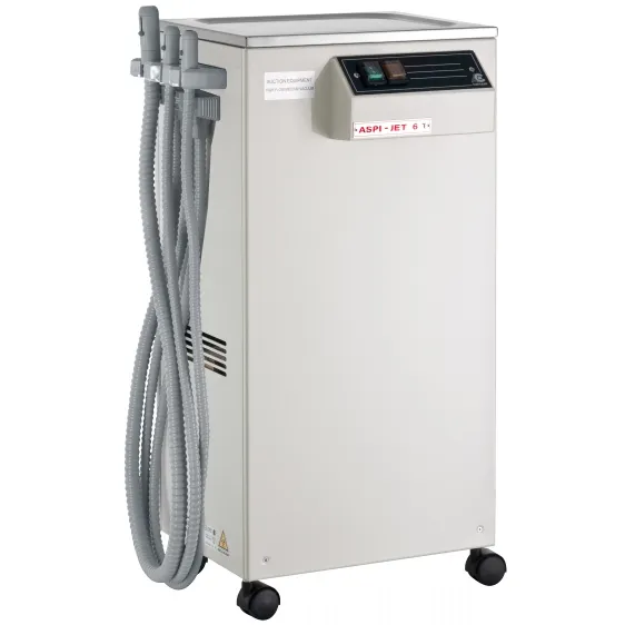 [A00045516] - ASPI-JET 6γ Aspiratore a mobiletto con motore ad induzione [230V/1~/50Hz/0,40kW/1250l/min] con scarico manuale in vaso secreti Cattani