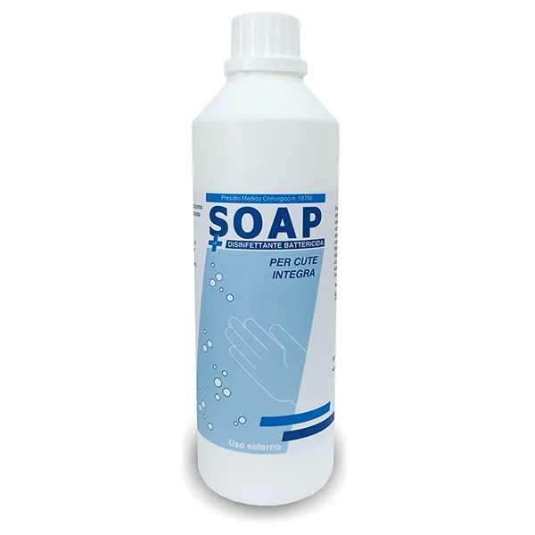 [A00110370] - LH SOAP Disinfettante in sapone liquido (pH 6,0±0,5) al profumo di latte e miele (500 ml) Lombarda H