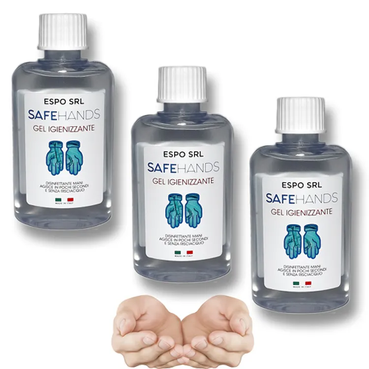 [A00110548] - SAFE HANDS Igienizzante gel per le mani in dispenser (80 ml) Homar Bio-Technology
