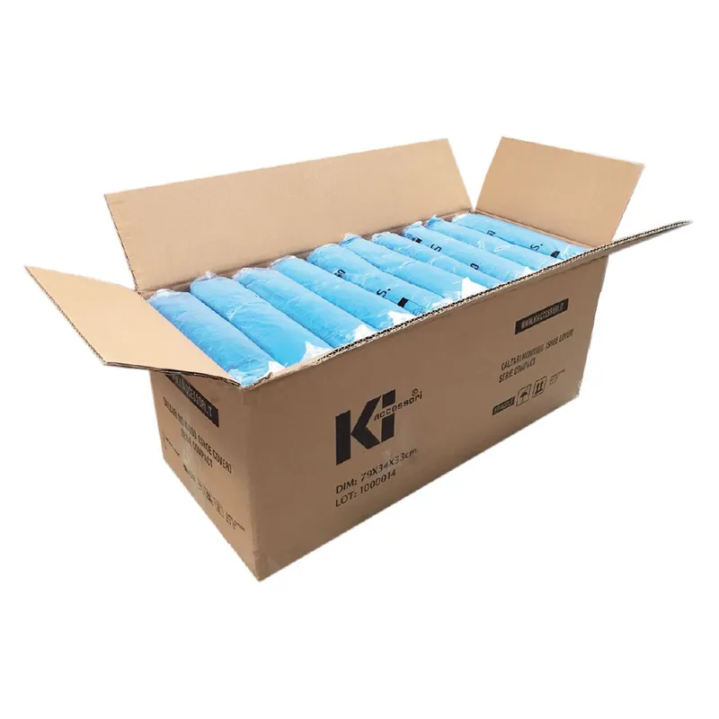 [A00063784] - Calzari copriscarpe monouso HDCPE [polietilene ad alta densità] per dispenser meccanico [BKCPEC] per calzari shoecover monouso COMPACT PLUS [ex. CMPEC-2000] BioKi