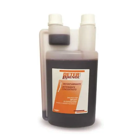 [A00110331] - DETERPHENOL PLUS 2000 Disinfettante in emulsione acquosa concentrata non schiumogena a base di polifenoli (1 l) Lombarda H