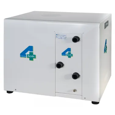[A00000161] - UCA/P Aspirazione anello liquido 2 HP [1,5 kW] con centralina con vaso separatore aria/acqua e polmone silenziatore in ferro con carena metallica 4Tek