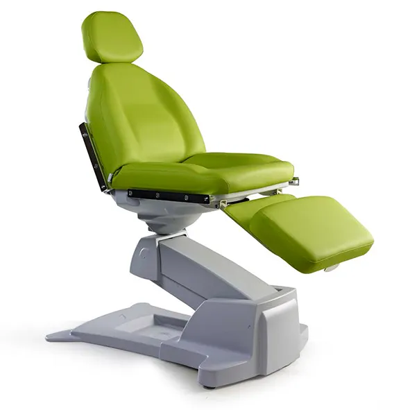 [A00087790 - GR6] - DENTAMED Poltrona-lettino elettrica per ortodonzia [finitura base colore grigio] tappezzeria NEFOS in skai costampato colore [6] Lemi