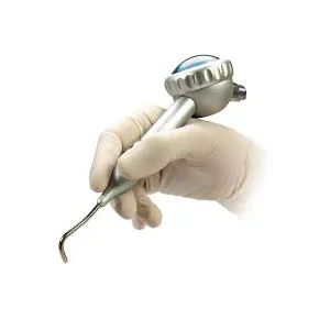 [A00001029] - DB-828 SANDER GUN AIR PROPHY Manipolo per profilassi supra-gengivale a getto di bicarbonato di sodio attacco Midwest 4vie Coxo