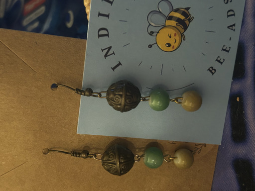Bead Drop Earrings 