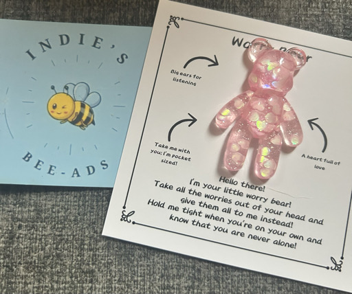 Little Worry Bear Pocket Hug 