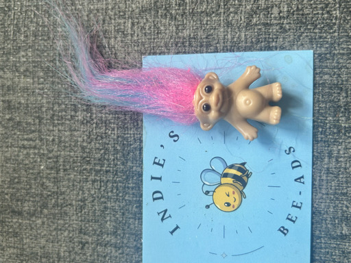 Cotton Candy Lucky Troll