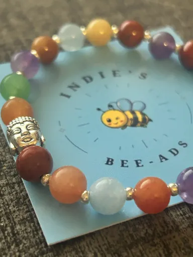 7 Precious Stone Chakra Bracelet 