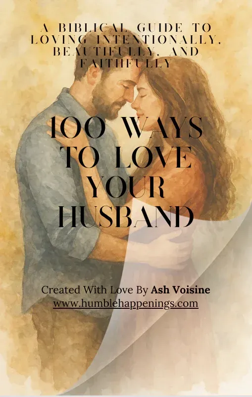 💕 100 Ways to Love Your Husband – Digital Book (Printable PDF)