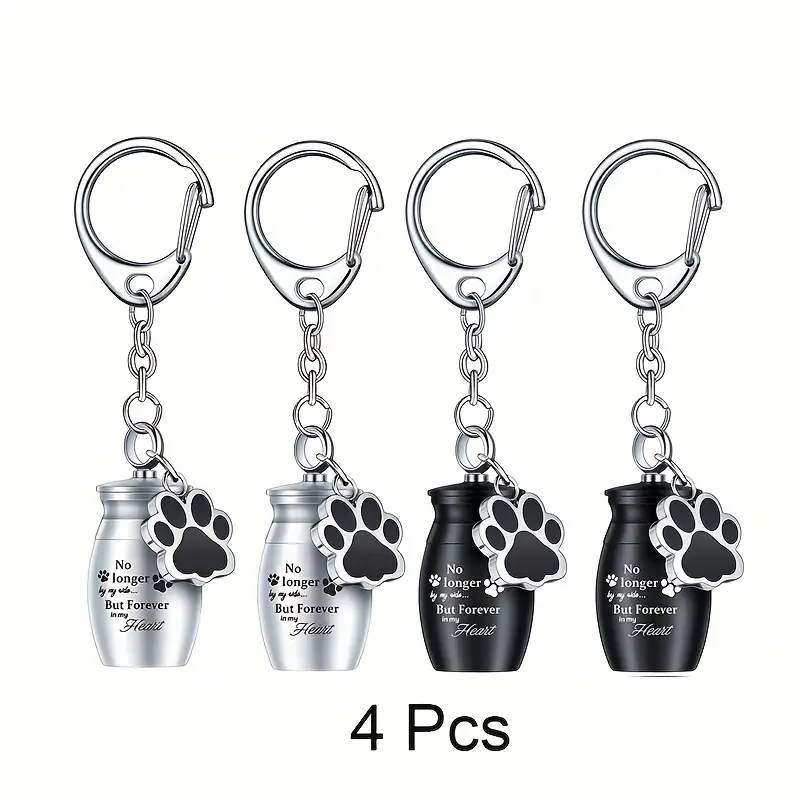 Black Urn Keychain