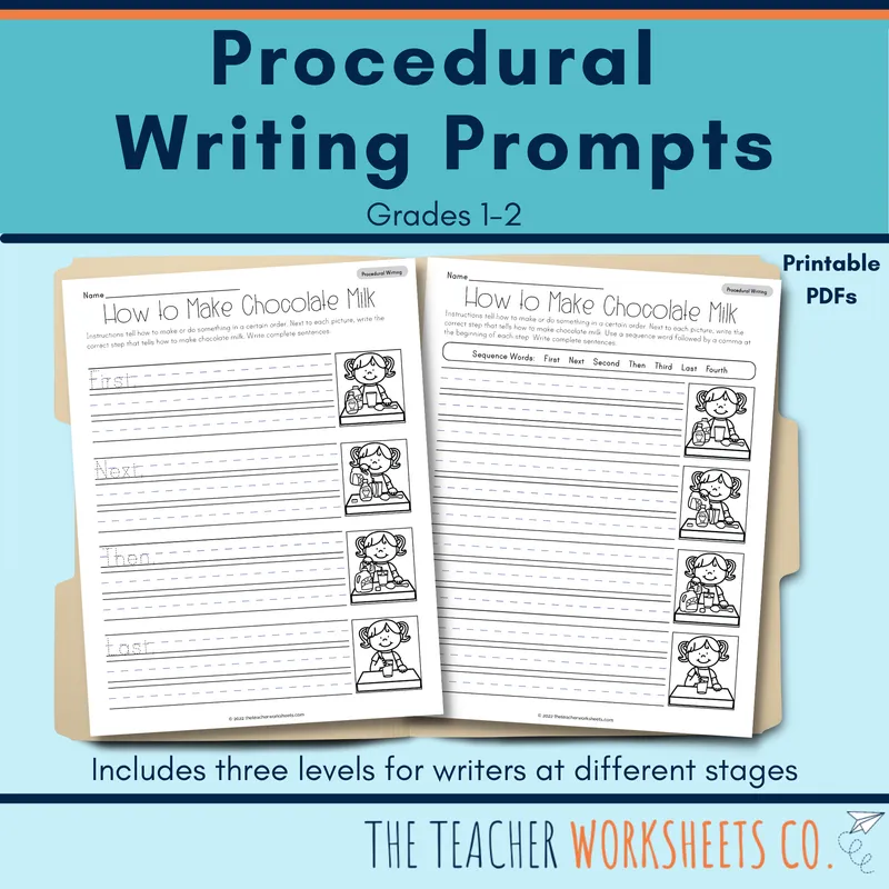 Procedural Writing Activities