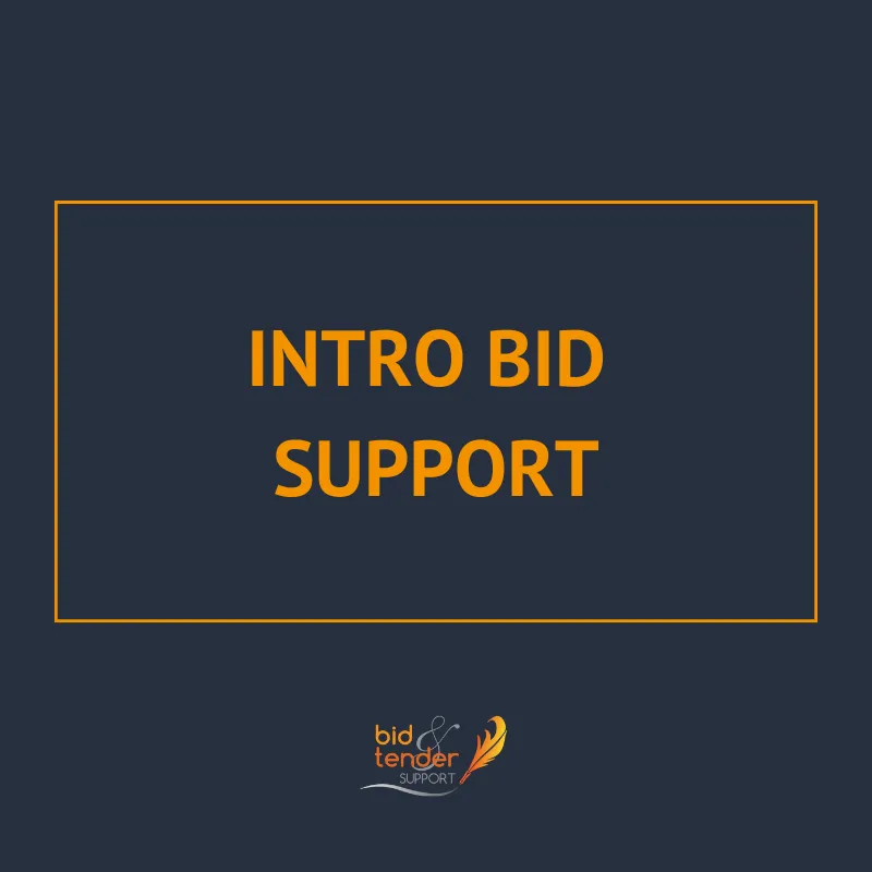 Intro Bid Support Package