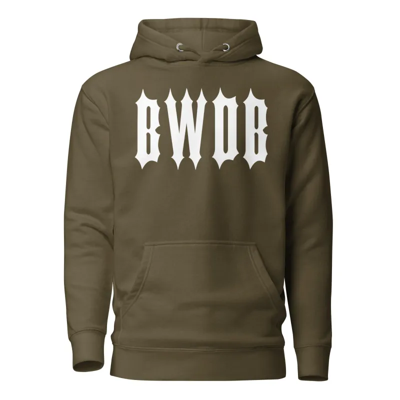 BWDB Official Hoodie - White Letters