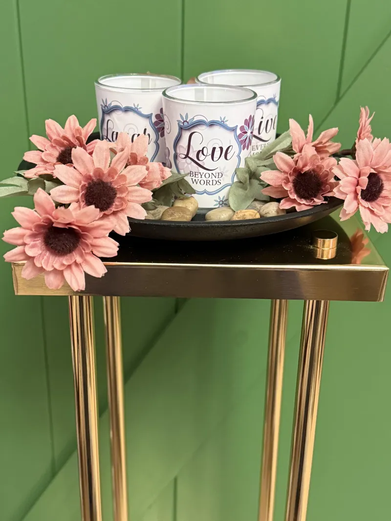 Love Beyond Words Candle Set