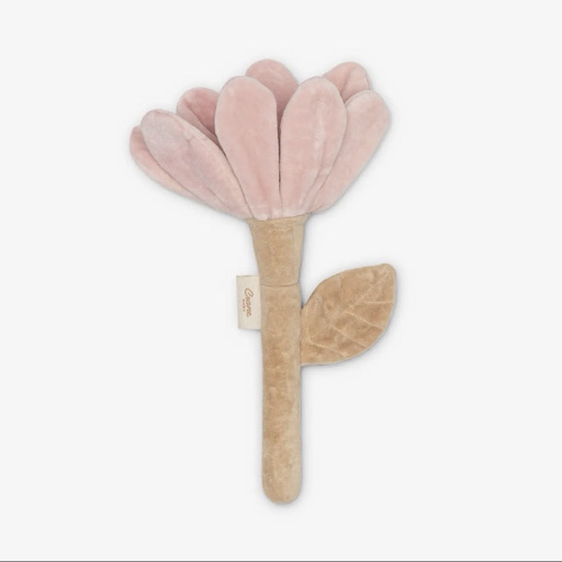 Flower Child Plush Rattle Toy