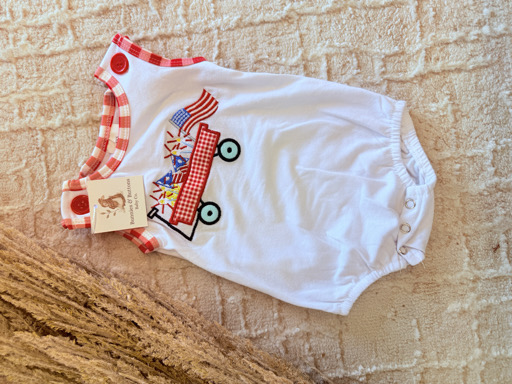 God Bless America Romper 