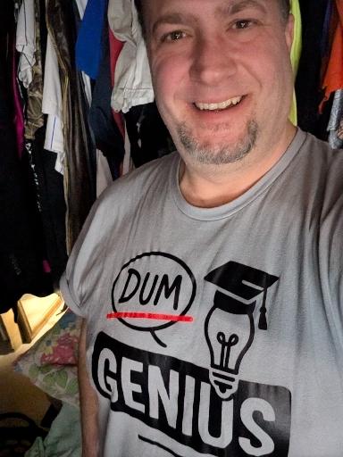 The "Dum Genius" Tee