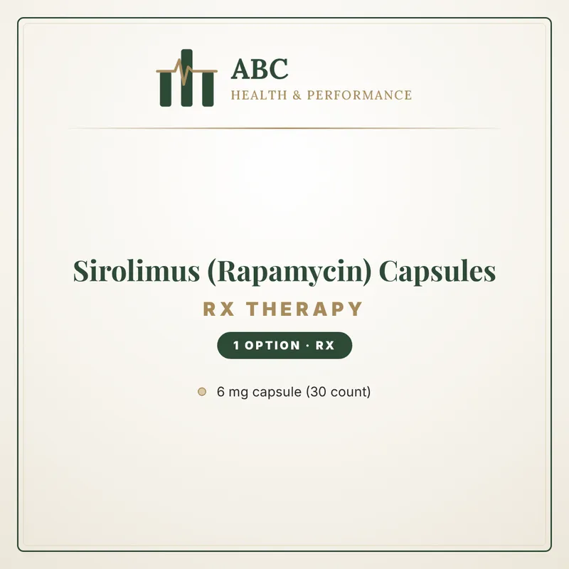 Sirolimus (Rapamycin) Capsules