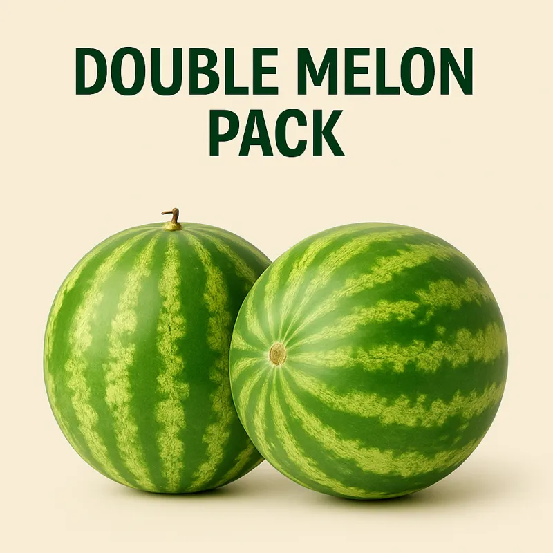 Double Red Seeded Melon Pack