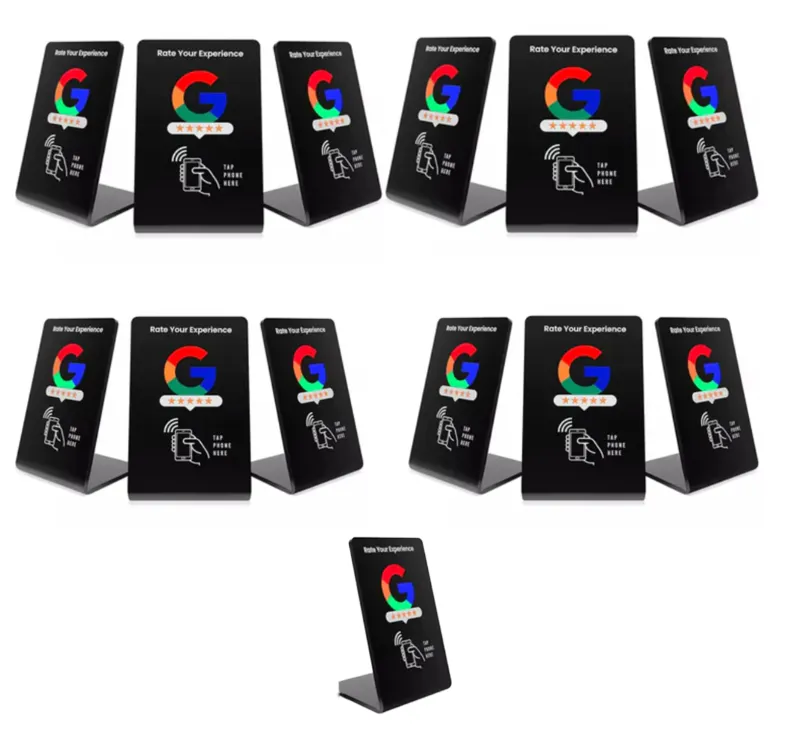 Google Review Counter Stand