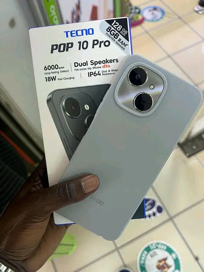 Tecno Pop 10 Pro 128GB & 8GB