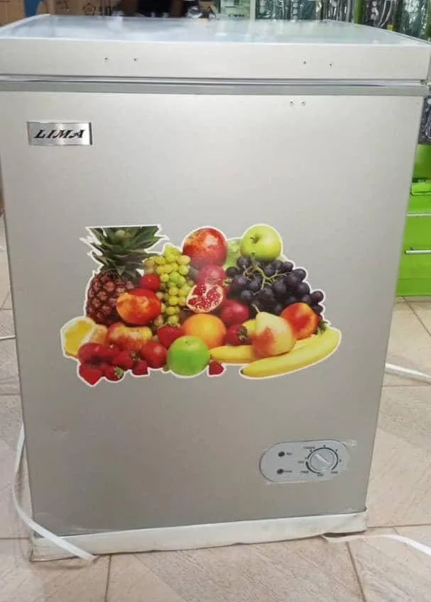 Lima Single Door Compact Chest Deep Freezer (Silver)