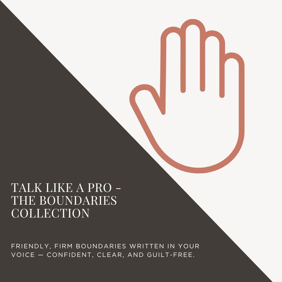 Talk Like a Pro: The Boundaries Collection