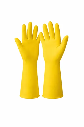 Gants de latex doublé - 12/bte