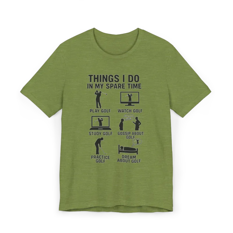 Golf Addict Survival Guide T-Shirt