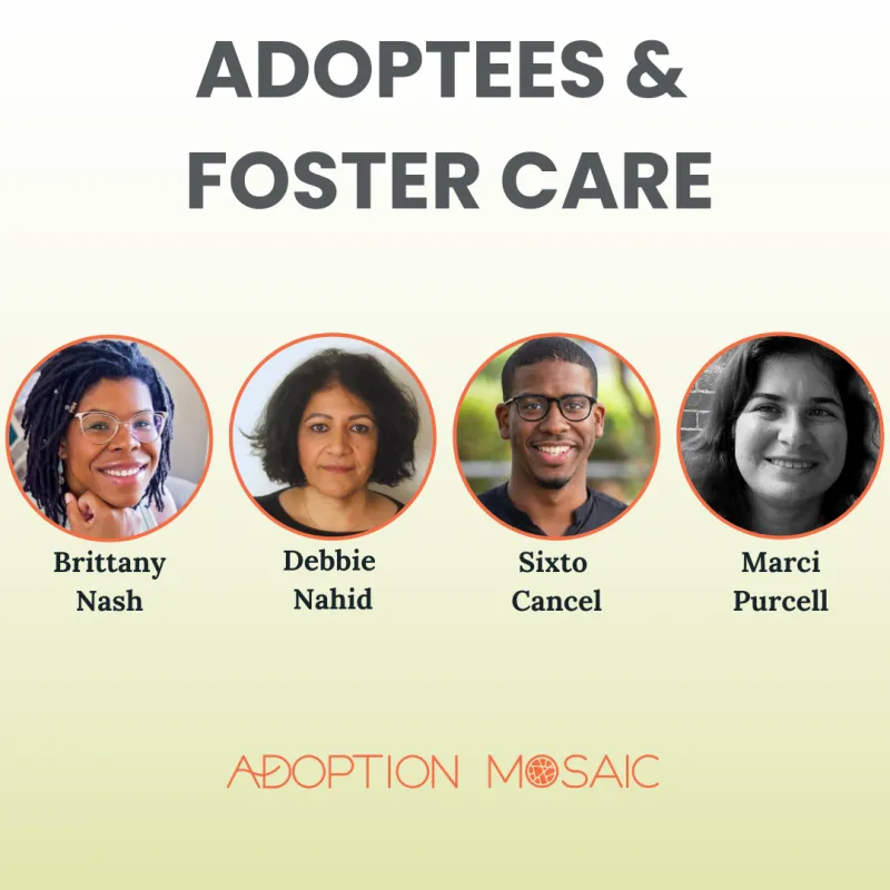 Recording of Adoptees & Foster Care: We the Experts Adoptee Series