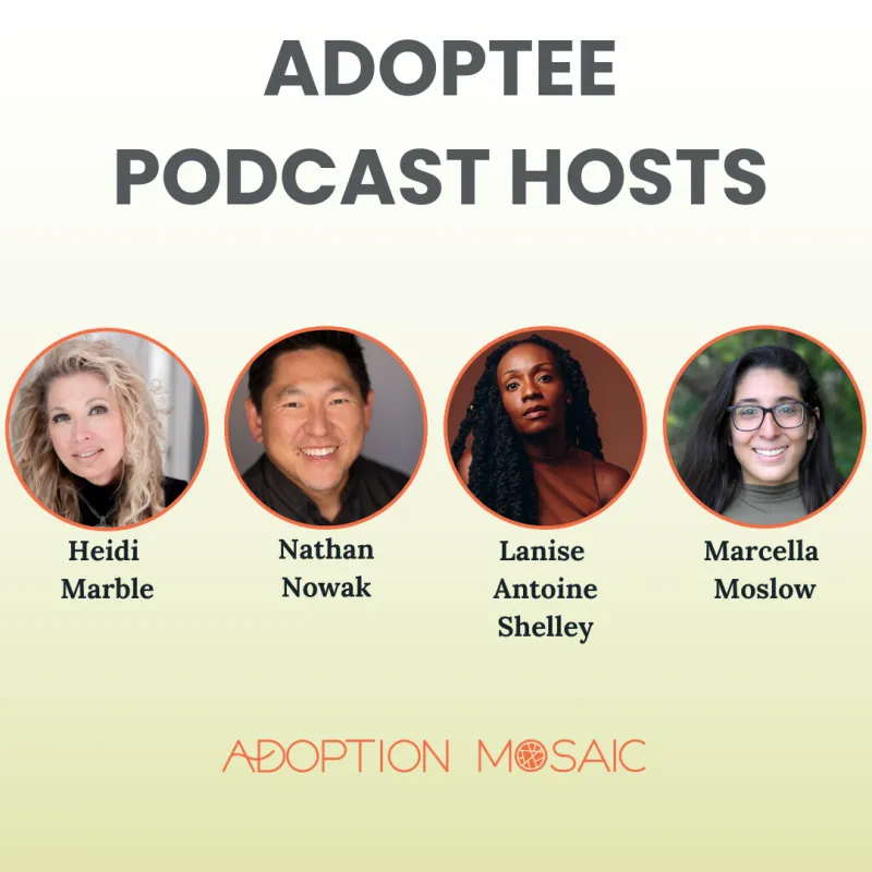 Recording of Adoptee Podcast Hosts: We the Experts Adoptee Series