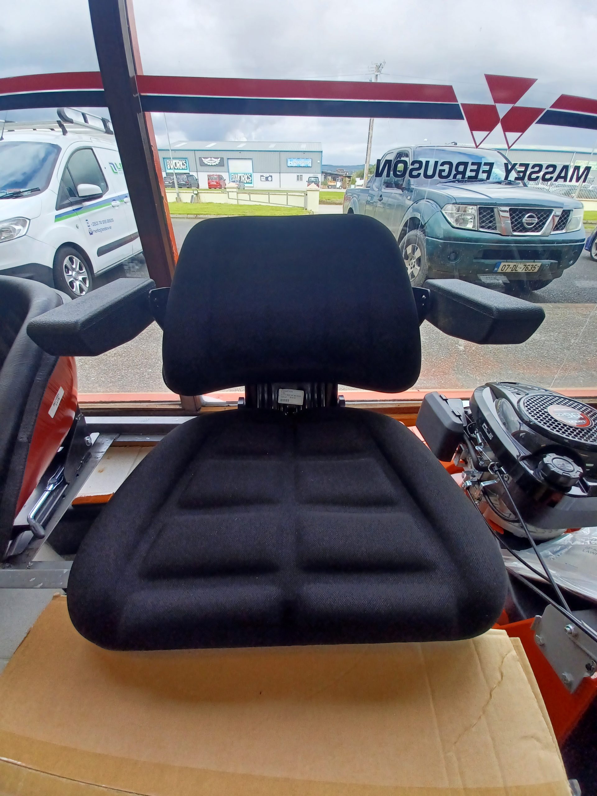 Cloth seat for MF 390 Rear