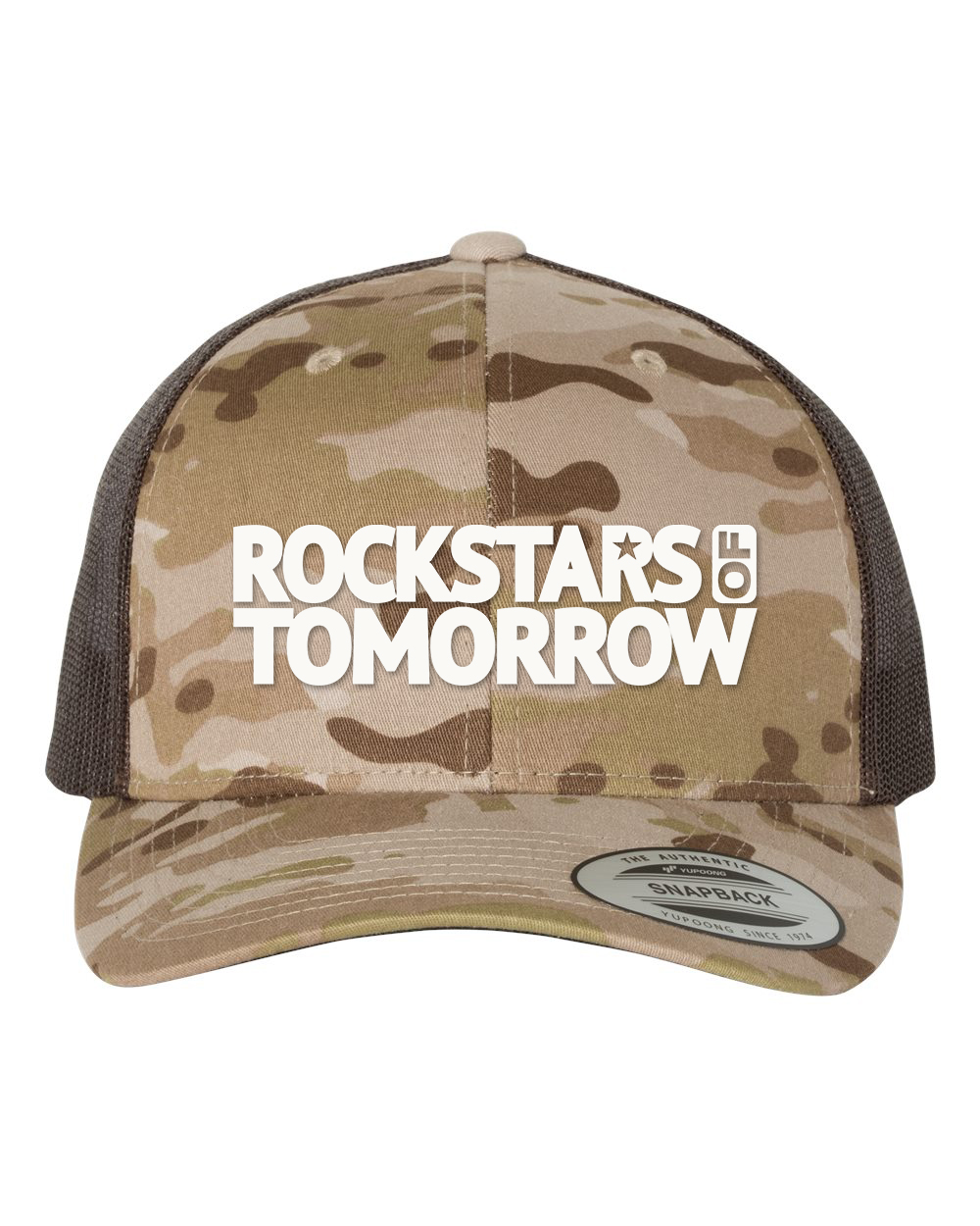 Multicam Brown "baseball style" Hat