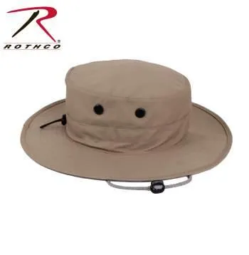 Headwear: Rothco Military Type Adjustable Boonie Hat - Khaki