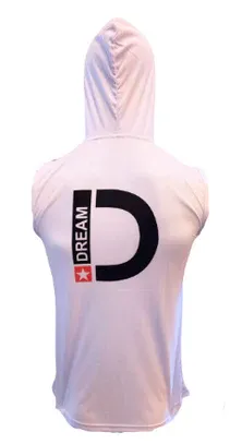 ELITE PERFORMANCE SLEEVELESS HOODIE - WHITE