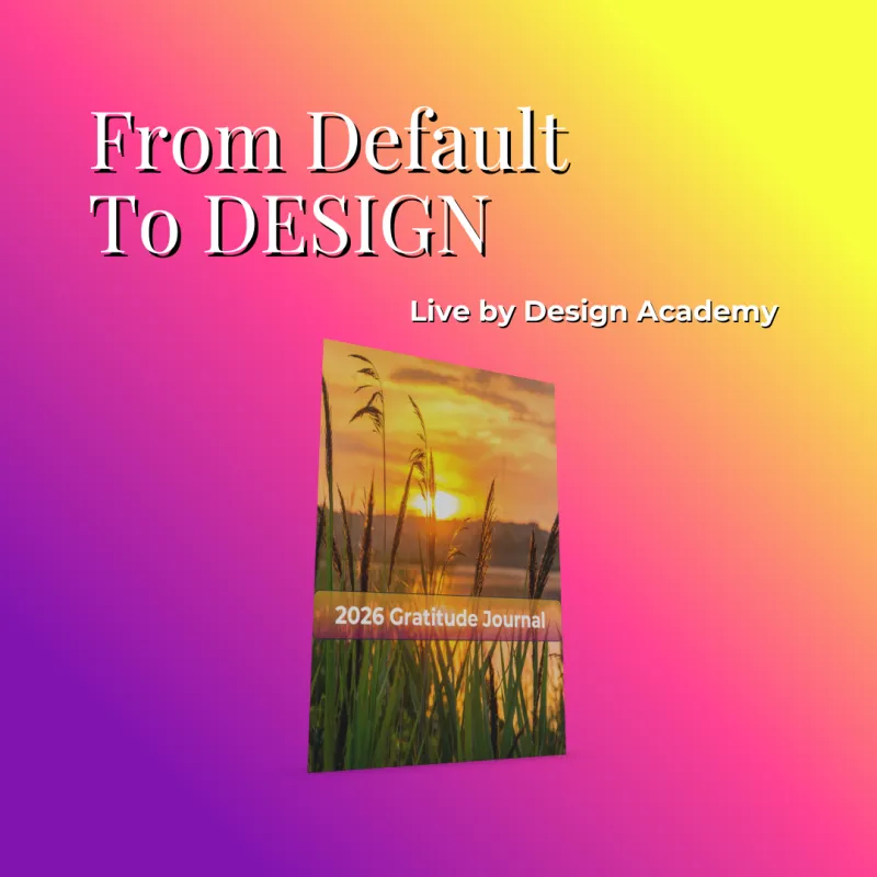 Live by Design Journal Gratitude 