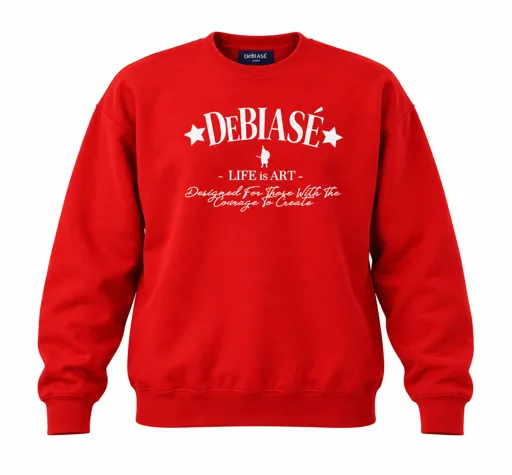 DeBiasé “Life is Art” Crewneck