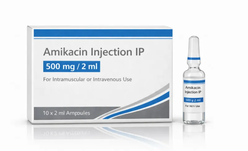 Amikacin 500mg Injection 