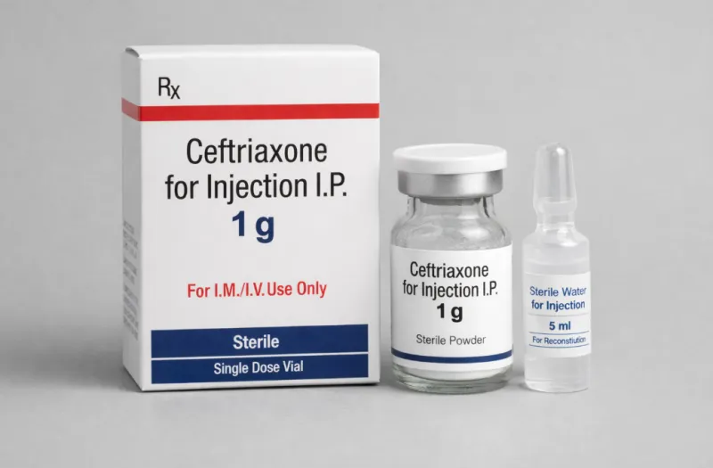 Ceftriaxone 1g 