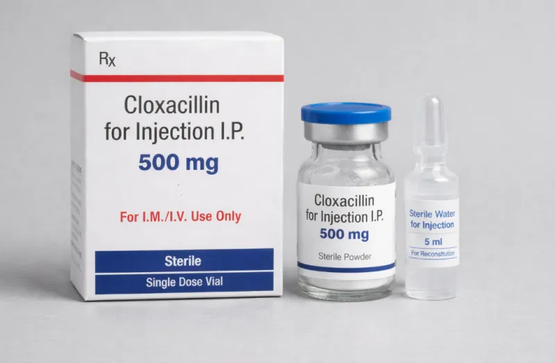 Cloxacillin 500mg Injection 