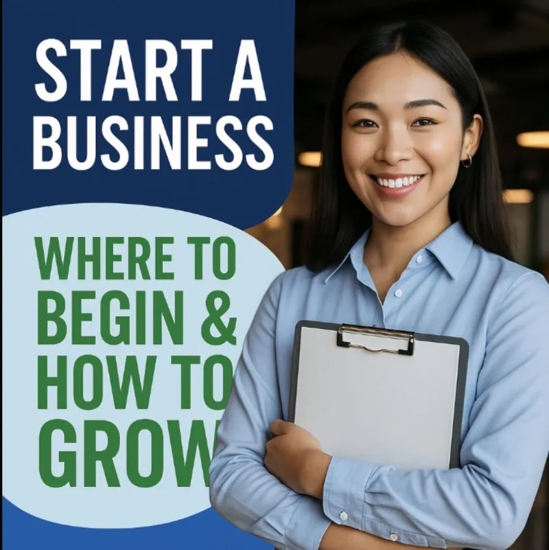 Start A Business - Where To Begin and How To Grow