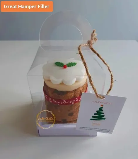 Mini Christmas Gift Cake - the most perfect gift!
