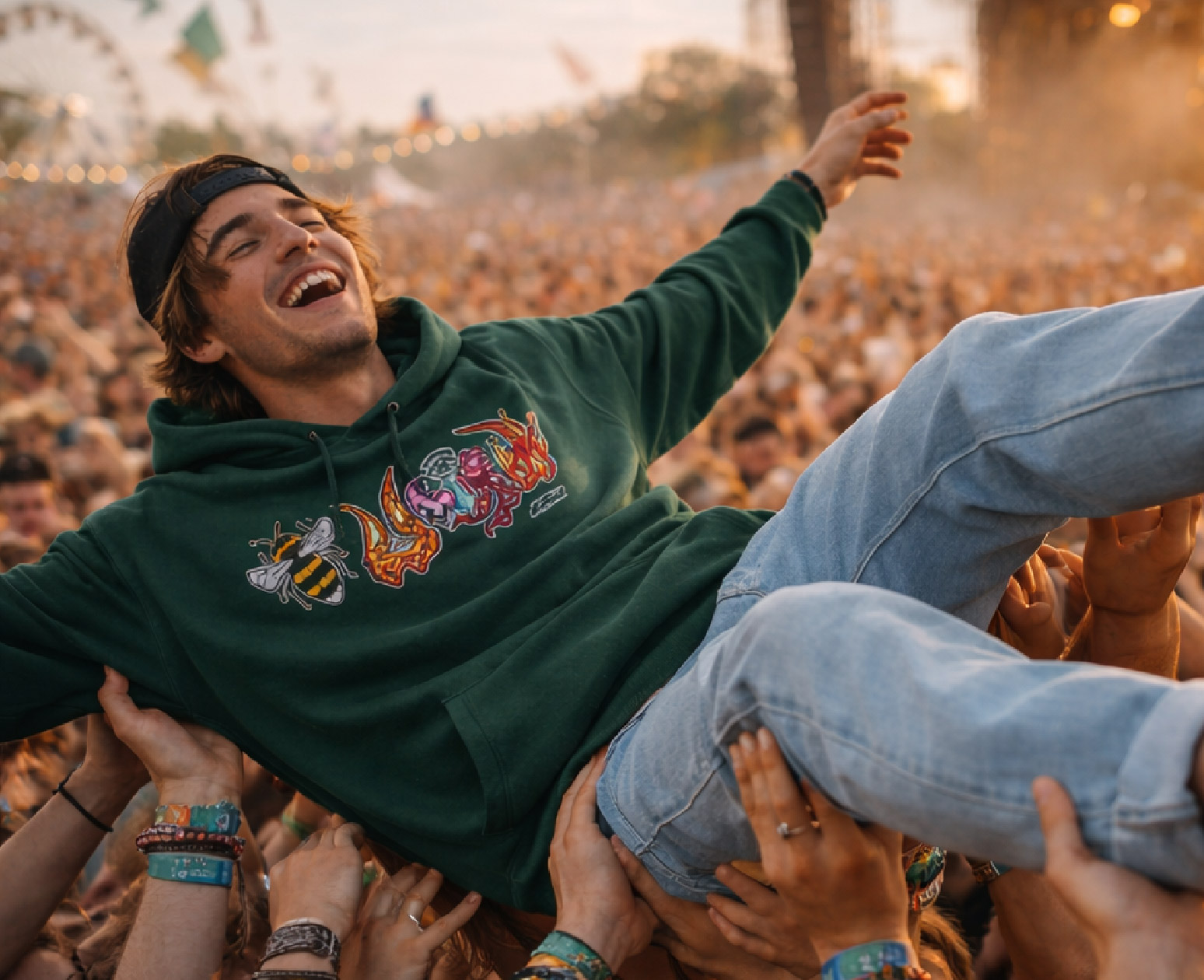 Be Weird - Basic Hoodie Colors