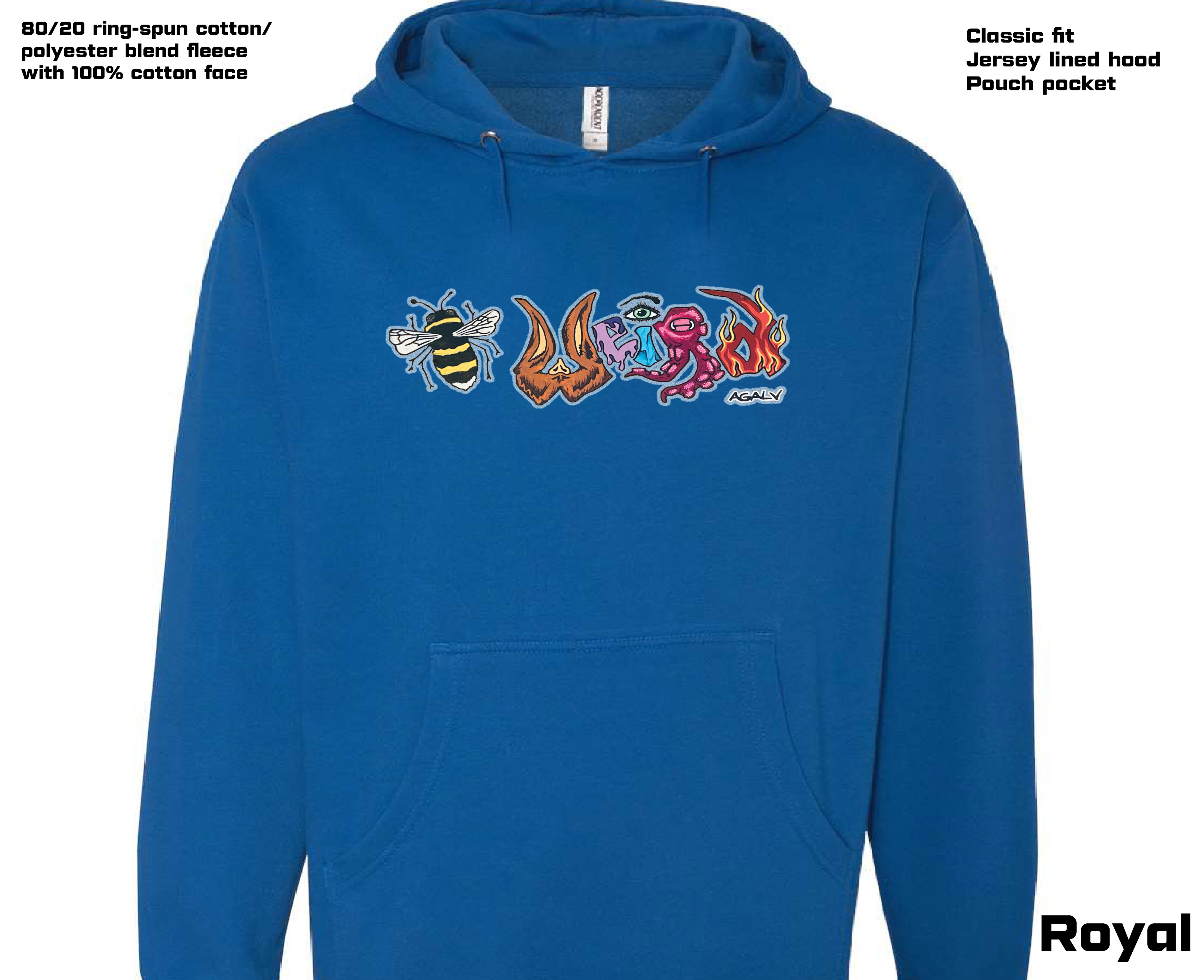 Be Weird - Basic Hoodie Colors