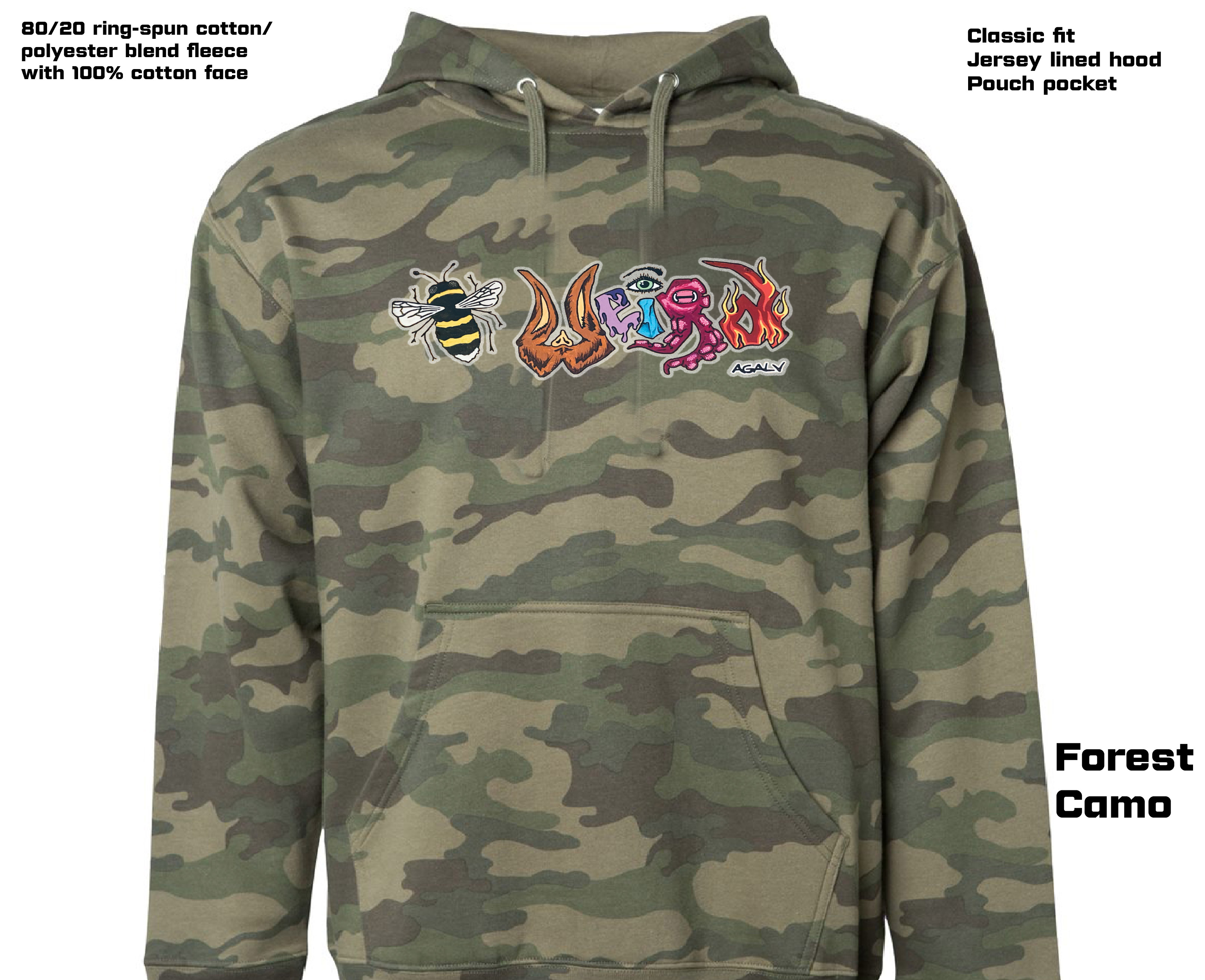 Be Weird - More Hoodie Colors