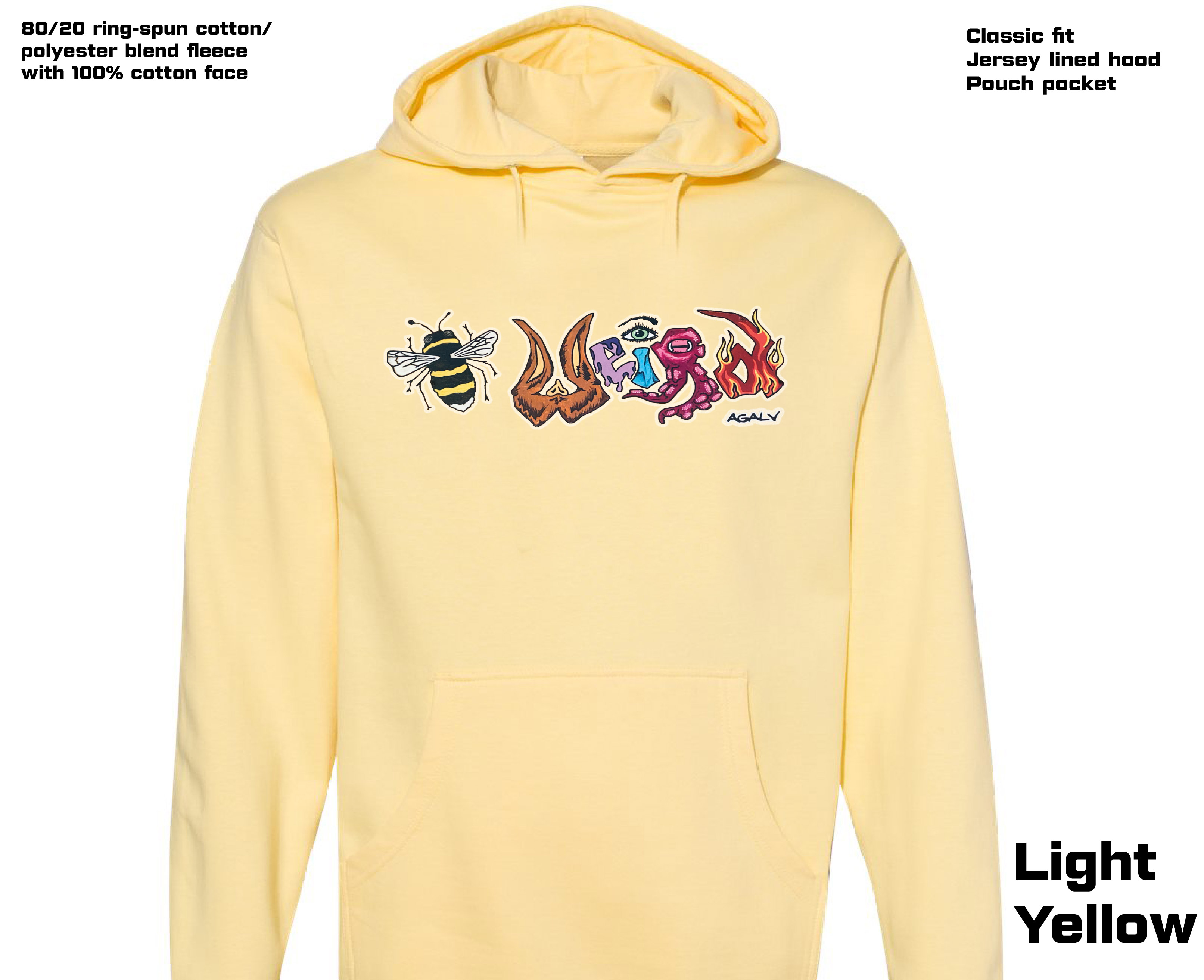 Be Weird - Hoodie Earth Tones