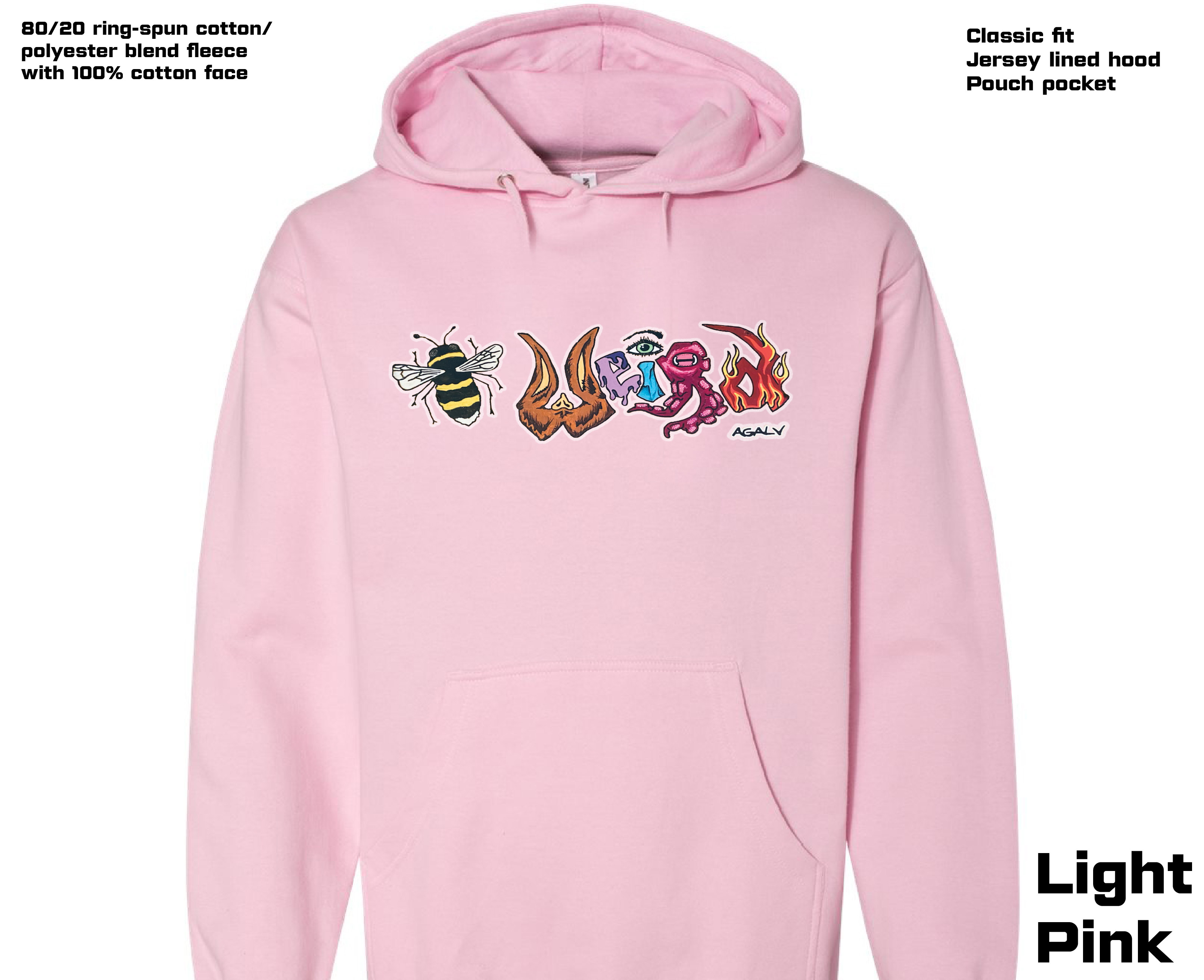Be Weird - Hoodie Earth Tones
