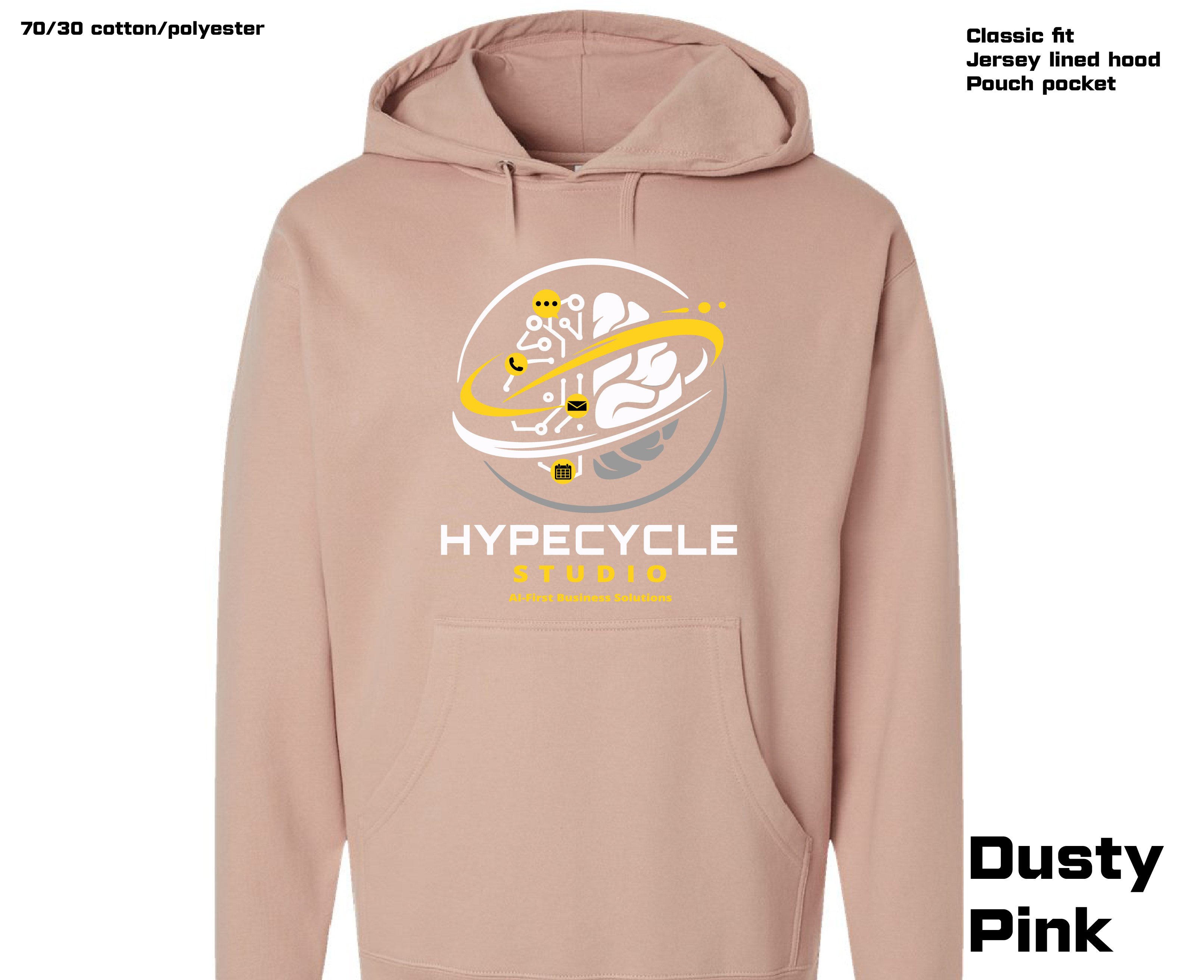 HypeCycle - Hoodie Earth Tones