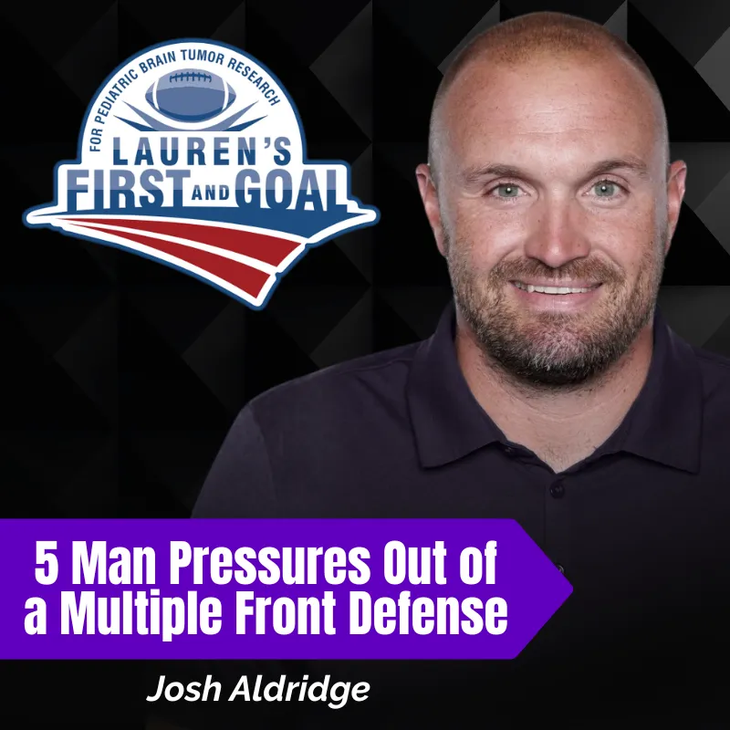 Josh Aldridge - 5 Man Pressures Out of a Multiple Front Defense